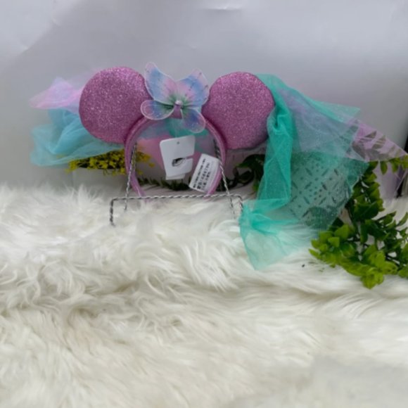 New Disney Parks Minnie Mouse fairy wings Ears - Picture 5 of 9